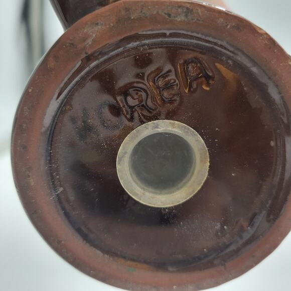 Kitchen Accessory One Size Brown Glazed Ceramic Salt and Pepper Shakers - Picture 6 of 6